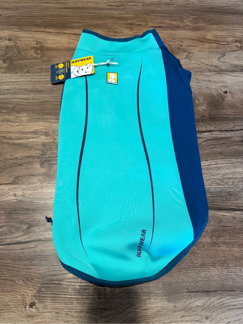 Ruffwear Undercoat Dog Water Jacket, Aurora Teal, Small